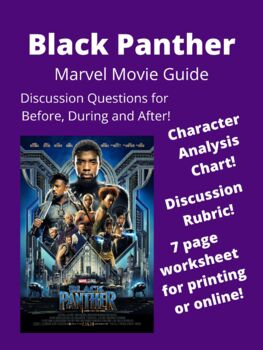 Preview of Black Panther Marvel Movie Viewing Guide