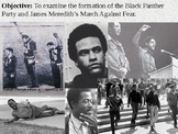 Black Panther Party and the March Against Fear PowerPoint 