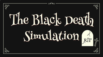 Preview of Black Plague/ Black Death Simulation Game