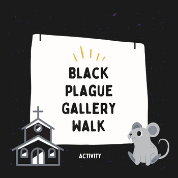 Preview of Black Plague Gallery Walk (Carousel Activity)