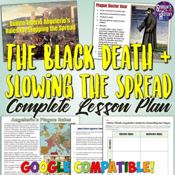 Preview of Black Plague: Rules for Slowing the Spread Lesson