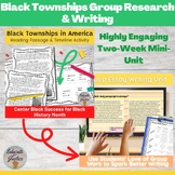 Black Townships Reading & Group Essay