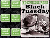 Black Tuesday (Stock Market Crash, Great Depression) Digit
