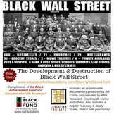 Free Class on Black Wall Street for Black History Month!