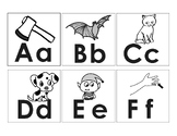 Black & White ABC Classroom Decoration