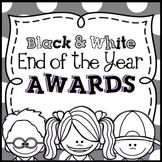 Black & White End of the Year Awards {editable}