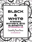 Black & White Graphics Clip Art Package