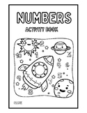 Black White Simple Number Foundations Worksheets