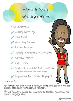 Preview of Jackie Joyner-Kersee: Women in Sports