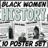 Black Women's History Posters and Task Cards