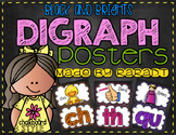 Black and Brights Digraph Posters