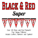 Black and Red Pennant Super Bundle