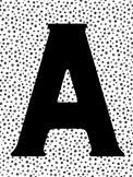 Black and White Alphabet