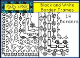 Black and White Border Frames