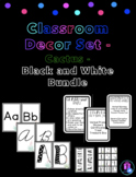 Black and White/Cactus/Succulents - Classroom Decor Set