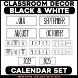 Black and White Calendar Pack