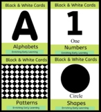 Black and White Cards for infant Stimulation