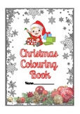 Black and White Christmas Colouring Book