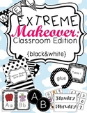 Black and White Classroom Decor Bundle | Printable Black &