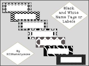 Black And White Name Worksheets Teaching Resources Tpt