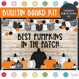 Black and White Pumpkins - Fall Bulletin Board Kit - Septe