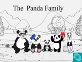 Black and white panda stories for infants