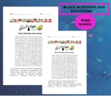 Black History Month Black Scientist and Inventors Word Search