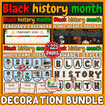 Preview of Black history Month bulletin board ideas | classroom decoration-posters