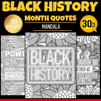 Black history month - Martin Luther king jr | Mlk Quotes Mandala ...