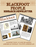 Blackfoot Native American Indian Research Newsletter | Ind