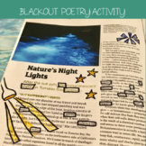 Blackout Poetry: Creative Poetry Activity for any Poetry Unit