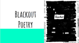 Blackout Poetry - Using Virtual News Articles to Create Bl