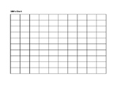 100 Chart Blank Teaching Resources | Teachers Pay Teachers