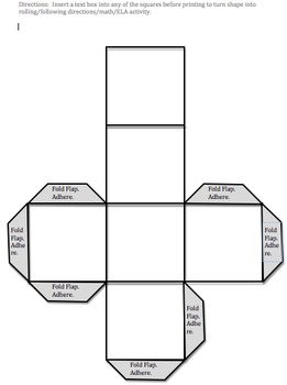 Preview of Blank Adjustable Cube Pattern