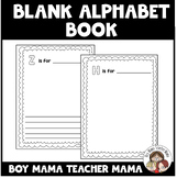 Blank Alphabet Book