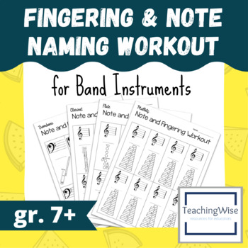 note naming exercise