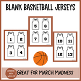Blank Basketball Jerseys | March Madness Basketball Jerseys