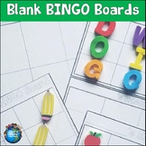 Blank Bingo Boards