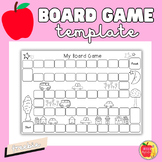 Blank Board Game Template Freebie