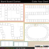 Blank Board Games - COLOR YOUR OWN! (File Folder Games)