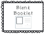 Blank Booklet - Sequence of Events