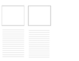 Blank Brochure Template for Student Projects