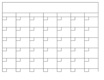 blank calendar template in excel by the world of mrs b tpt