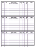 Blank Check Registers for the Classroom