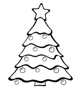 Blank Christmas Tree Templates Christmas Tree Coloring Sheet Christmas Tree Page