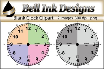 Preview of Blank Clock Clipart