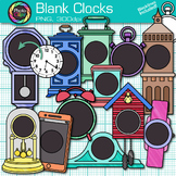 Blank Clock Clipart: Cuckoo, Watch, Tower Clock Types Clip