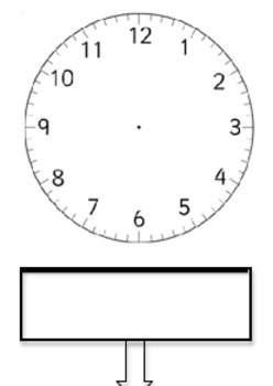 Preview of Blank Clocks Drawing Time Challenge Worksheet