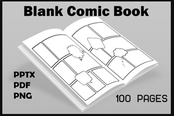 Preview of Blank Comic Book