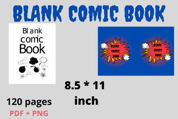 Preview of Blank Comic Book: Blank Comic Book